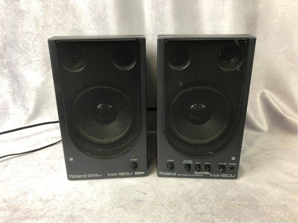 Roland MA-150U パワードスピーカー USB STEREO MICRO MONITOR ステレオ ペア モニタースピーカー